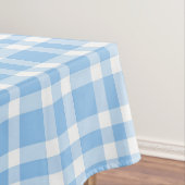 Blauw Witte Ruitjesprint Tafelkleed (Voorbeeld)