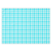 Blauw Witte Ruitjesprint Tafelkleed (Voorkant (Horizontaal))