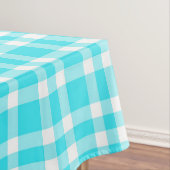 Blauw Witte Ruitjesprint Tafelkleed (Voorbeeld)