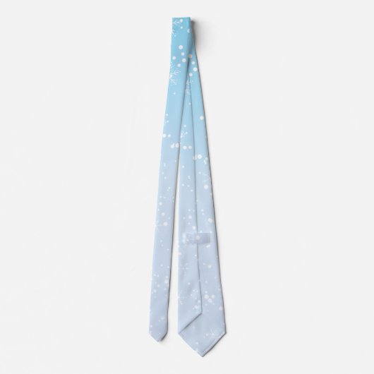 Blauw&Witte ster Stropdas (Achterkant)