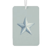 Blauw Witte Ster Zonnebril Luchtverfrisser (Achterkant)