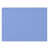 Blauw-witte sterren op Blended Light Blue Tafelkleed (Voorkant (Horizontaal))