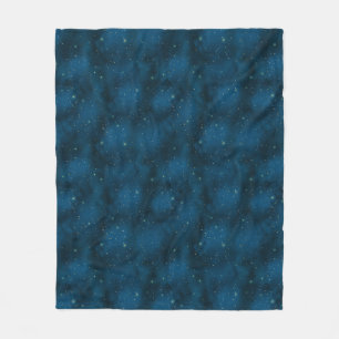 Blauw & Witte Sterrennacht Hemels Fleece Deken