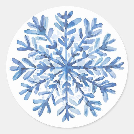 Blauw witte stickers (Voorkant)