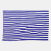 Blauw Witte Streep Chef Theedoek (Horizontaal)