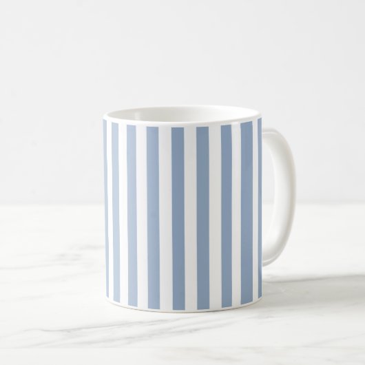Blauw-witte streep Mok (Voorkant rechts)