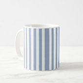 Blauw-witte streep Mok (Voorkant links)