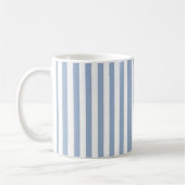 Blauw-witte streep Mok (Links)