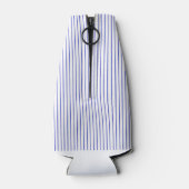 Blauw-witte streepblik of Flessenkoeler Flesjeskoeler (Achterkant)