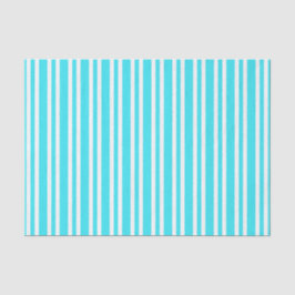 Blauw Witte Strepen Patroon Tissuepapier