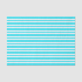 Blauw Witte Strepen Patroon Tissuepapier
