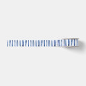 Blauw Witte Strepen Verjaardag Grosgrain Lint (Voorkant)