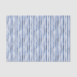 Blauw Witte Strepen Verjaardag Tissuepapier