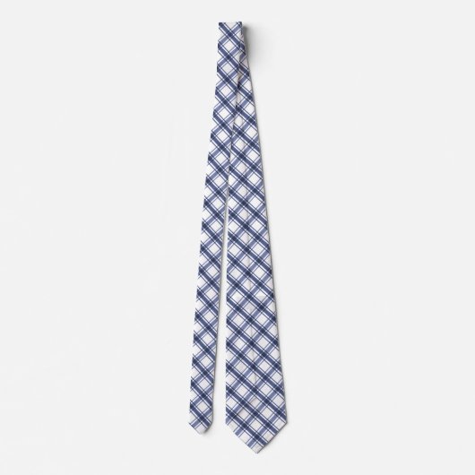 Blauw-witte stropdas (Achterkant)