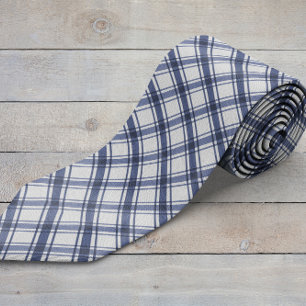 Blauw-witte stropdas