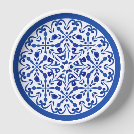 Blauw-witte Talavera Twee (Voorkant)