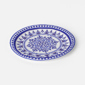 Blauw-witte Talavera Vier Papieren Bordje (Gekanteld)