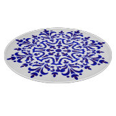 Blauw-witte Talavera Vier Snijplank (Hoek)