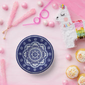 Blauw-witte Talavera Vijf Papieren Kommen (Feest)