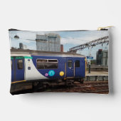 Blauw-witte trein etui (Achterkant)