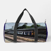 Blauw-witte trein plunjezak (Achterkant)