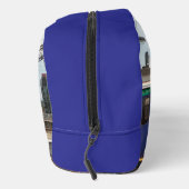 Blauw-witte trein toilettasje (Rechts)