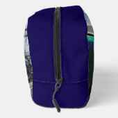 Blauw-witte trein toilettasje (Rechts)