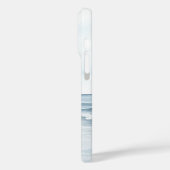 Blauw-witte vliegtuigen Case-Mate iPhone case (Achterkant / Links)