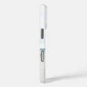 Blauw-witte vliegtuigen Case-Mate iPhone case (Achterkant / Rechts)