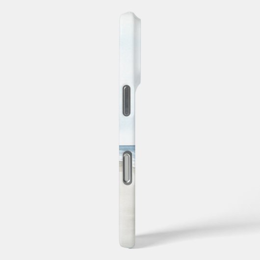 Blauw-witte vliegtuigen Case-Mate iPhone case (Achterkant / Rechts)