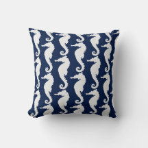 Blauw-Witte Zeepaard Nautilus Strand Zwembad