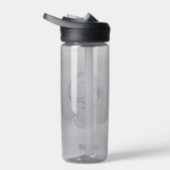 blauw witvolleybalteam kleuren atleet naam waterfles (Rechts)