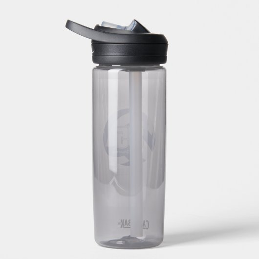 blauw witvolleybalteam kleuren atleet naam waterfles (Rechts)