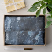 blauw wolkenpapier tissuepapier (Geschenk)