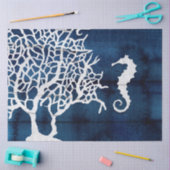 Blauw Wood Tissuepapier (Craft)