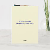 BLAUW WORDEN - SORRY KAART (Achterkant)