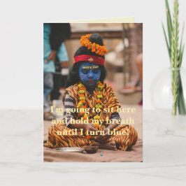 BLAUW WORDEN - SORRY KAART