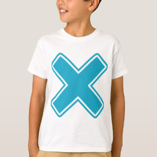 Blauw X T-shirt