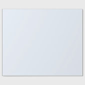 Blauw Zacht Wit Pastel Effen Kleur Cadeaupapier (Vlak)