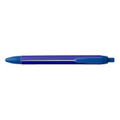 Blauw Zakelijk Merk op Inktpen Blauwe Inkt Pen (Achterkant)