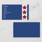 Blauw - Zakelijk Visitekaartje (Voorkant / Achterkant)