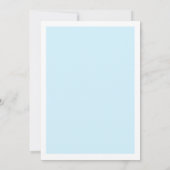 Blauw Ze bindt het Vrijgezellenfeest van de knoopb Kaart (Achterkant)