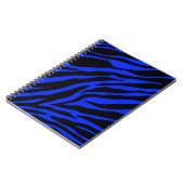 blauw zebra notitieboek (Linkerzijde)