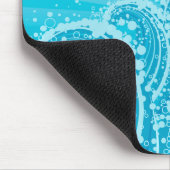 Blauw Zee 1 Mousepad Muismat (Hoek)