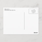 Blauw Zee Briefkaart (Achterkant)