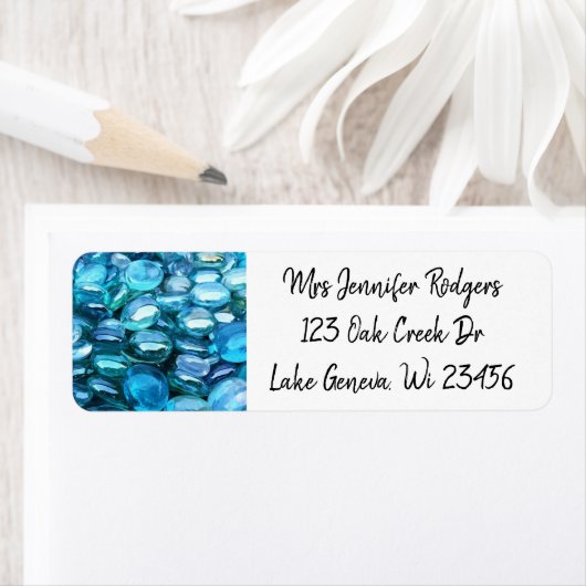 Blauw Zee Etiket (Insitu)