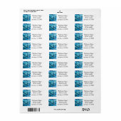 Blauw Zee Etiket (Full Sheet)