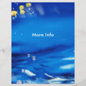 Blauw Zee Flyer (Achterkant)
