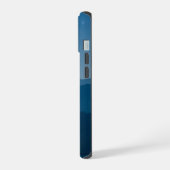 Blauw Zee Landschap iPhone 15 Case (Linkerkant)