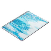 Blauw zee notitieboek (Linkerzijde)